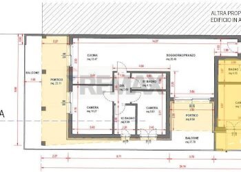 Pianta 2D - Four-room apartment via nazionale adriatica
 
89, Roseto degli Abruzzi - photo 13