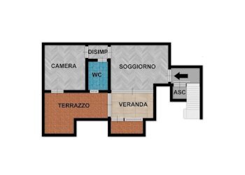 Foto 25 - Two-room apartment Via Giuseppe Verdi
 
32, Terrasini - photo 25