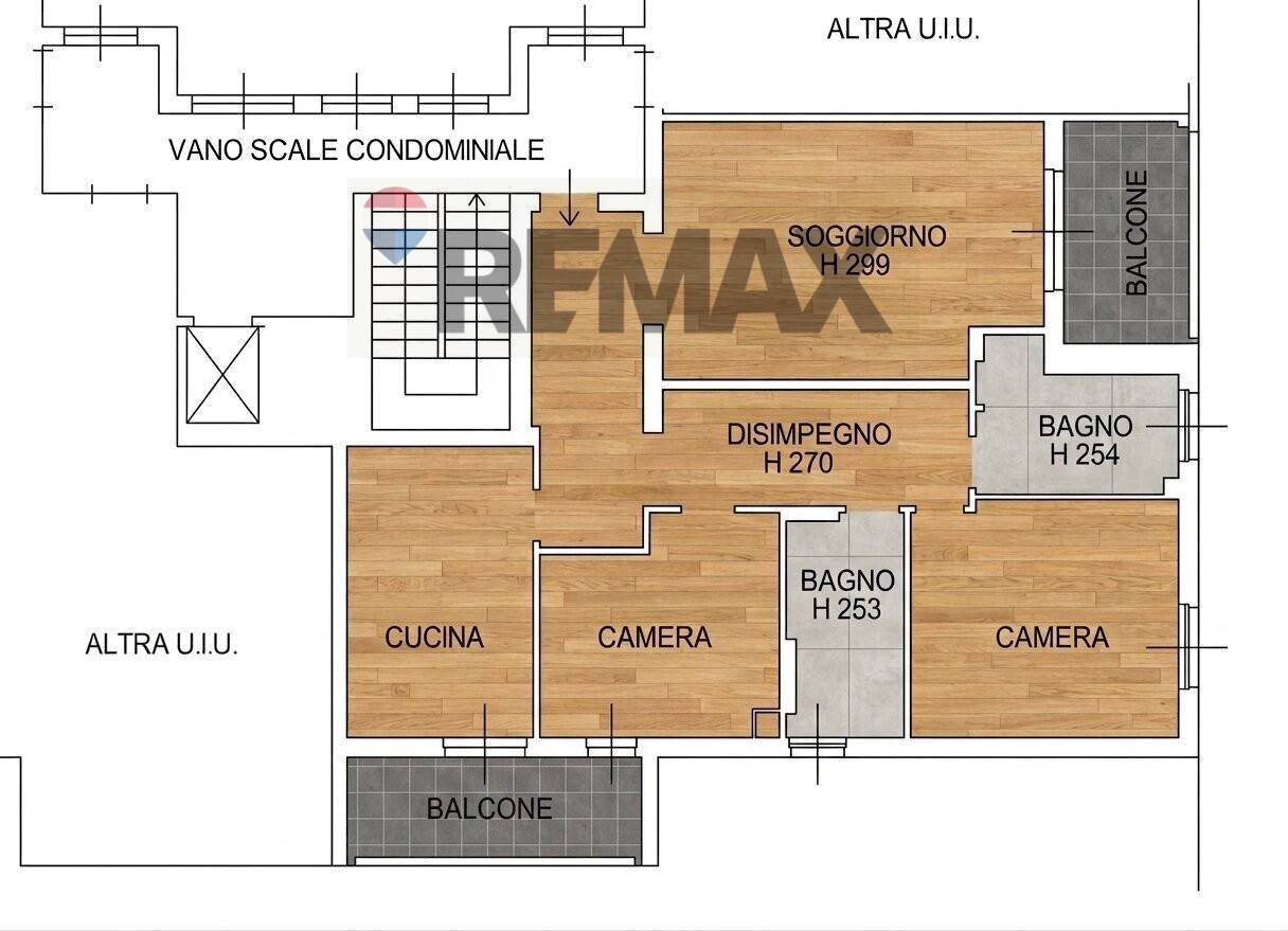Pianta 2D - Quadrilocale Via Francesco Baracca
 
15, Fidenza - planimetria 1