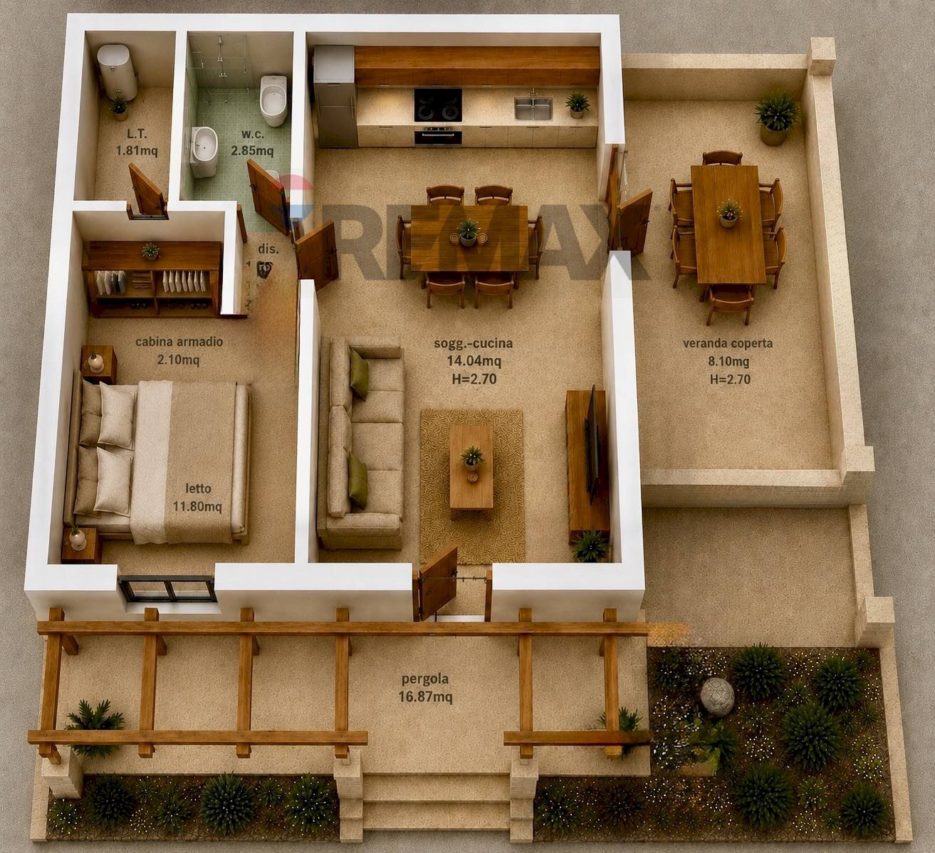Pianta 3D - Terreno edificabile sp 35 lido di noto
 
km 10, Noto - planimetria 1