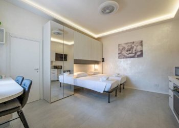 Camera da letto - Monolocale via Giosuè Borsi, Rho - foto 8