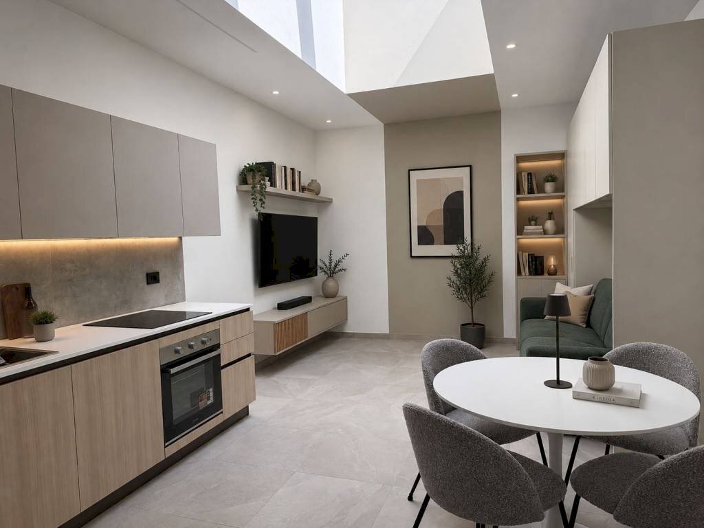 Cucina - One-room apartment via Nicomede Bianchi, 28, Torino (neighborhood Parella) - photo 1