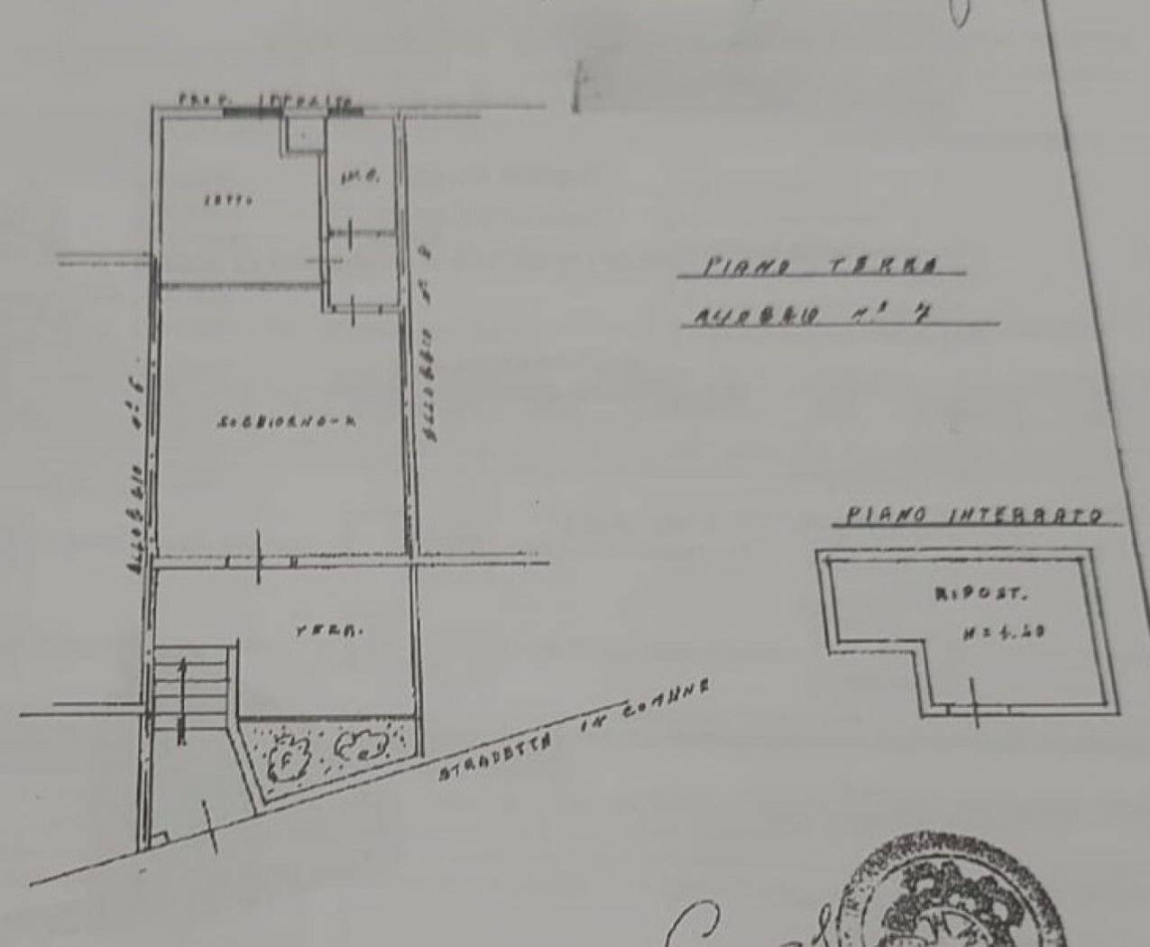 Independent house via Taranto, 20, Morciano di Leuca - floor plans 1