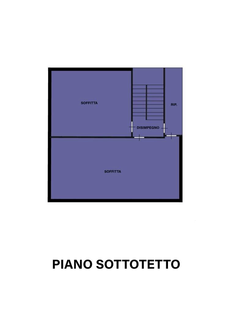 Independent house via Francesco Baracca, Forlì - floor plans 1