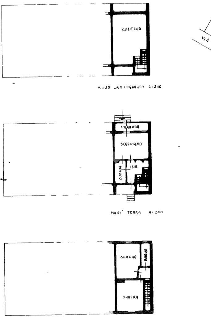 Terraced Villa via Indipendenza, Sant'Ilario d'Enza - floor plans 1
