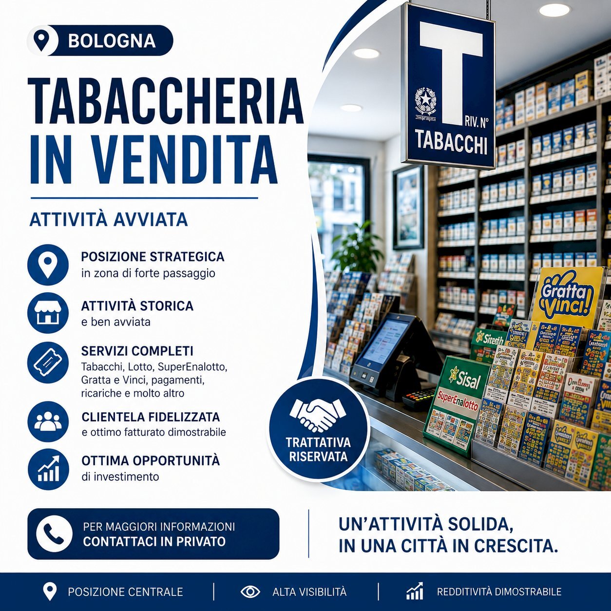pub - Tobacco shop Bologna (neighborhood Centro Storico) - photo 1