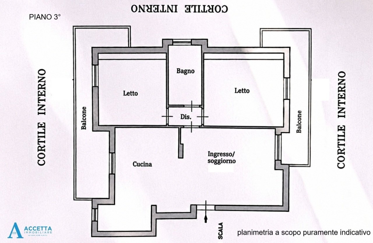 PLANIMETRIA - Appartamento Via Lago Ampollino 23, Taranto - planimetria 1