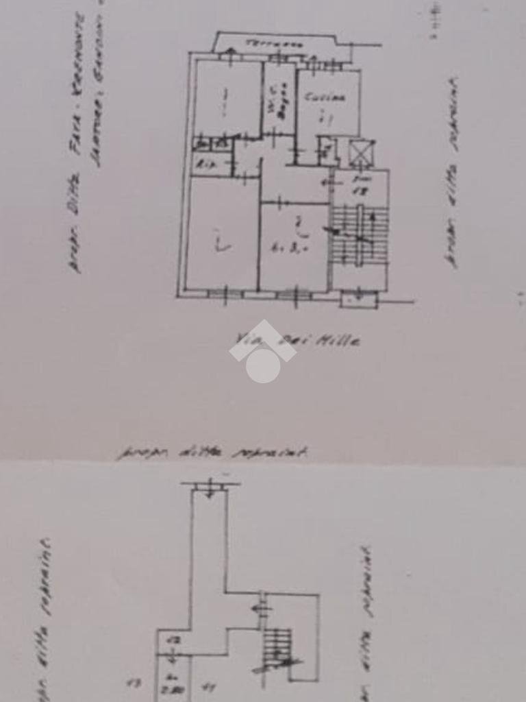 Appartamento Via Dei Mille, Novi Ligure - planimetria 1