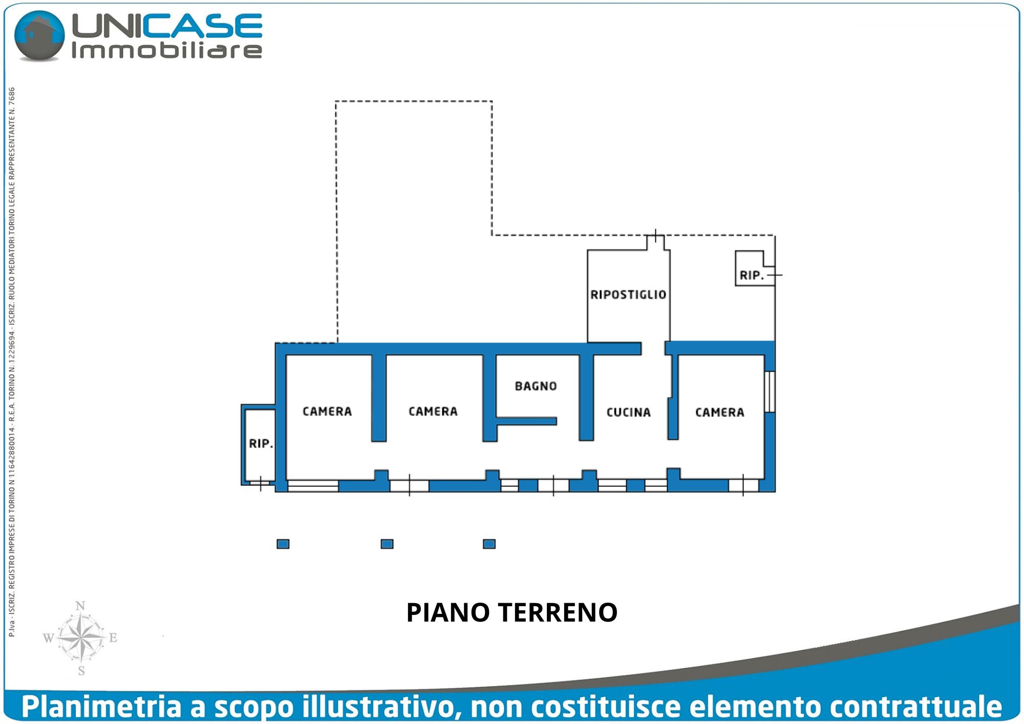 Villa Strada dei Jallà, 15, Luserna San Giovanni - planimetria 1