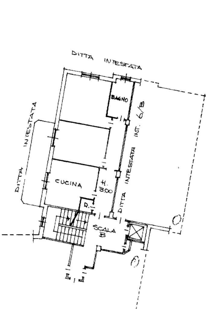 Three-room apartment Via colombo, Andora - floor plans 1
