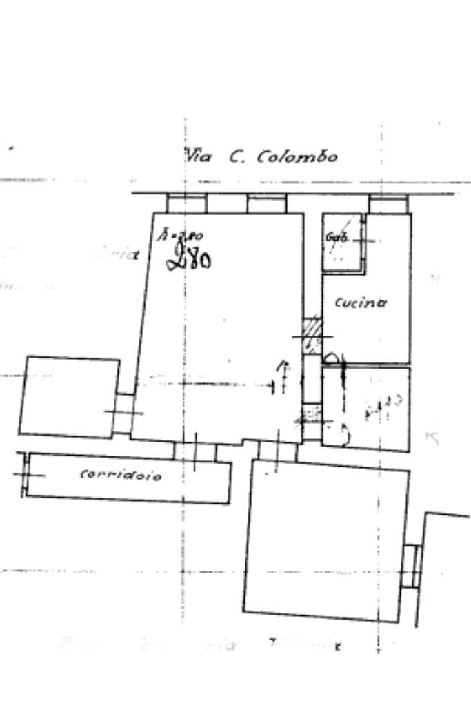 Quadrilocale Via colombo, San Lorenzo al Mare - planimetria 1