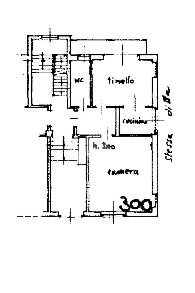Two-room apartment Stradale Torino, Chivasso - floor plans 1