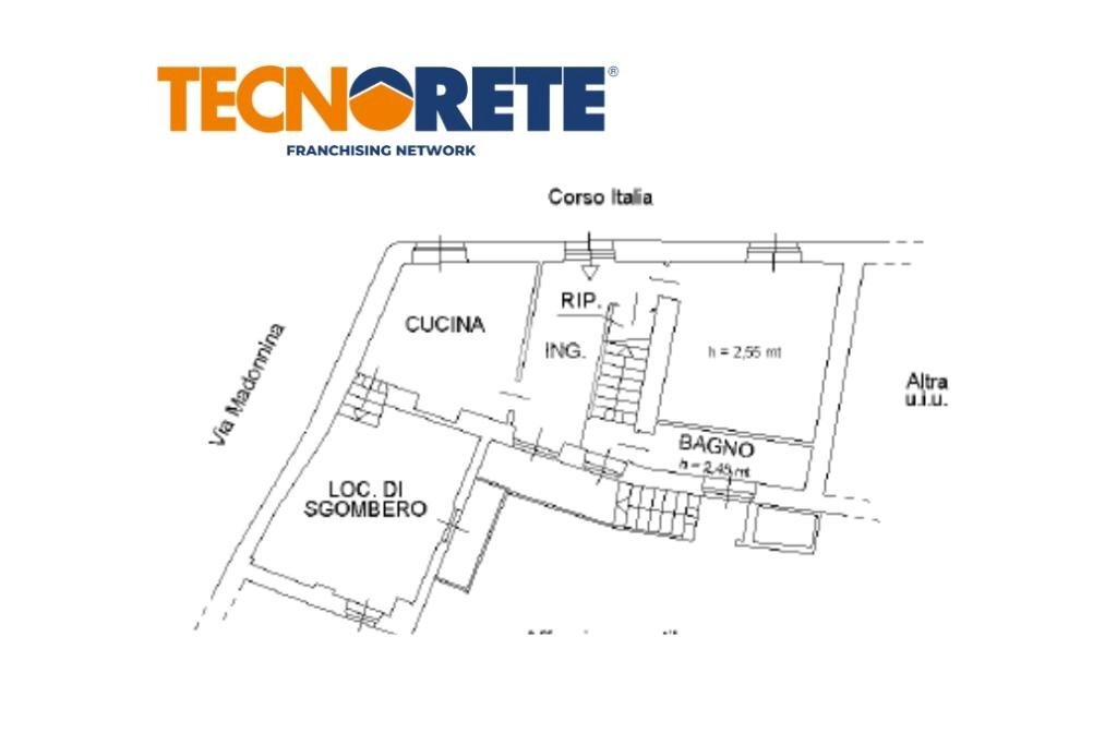 Casa semi indipendente Corso italia, Gassino Torinese - planimetria 1