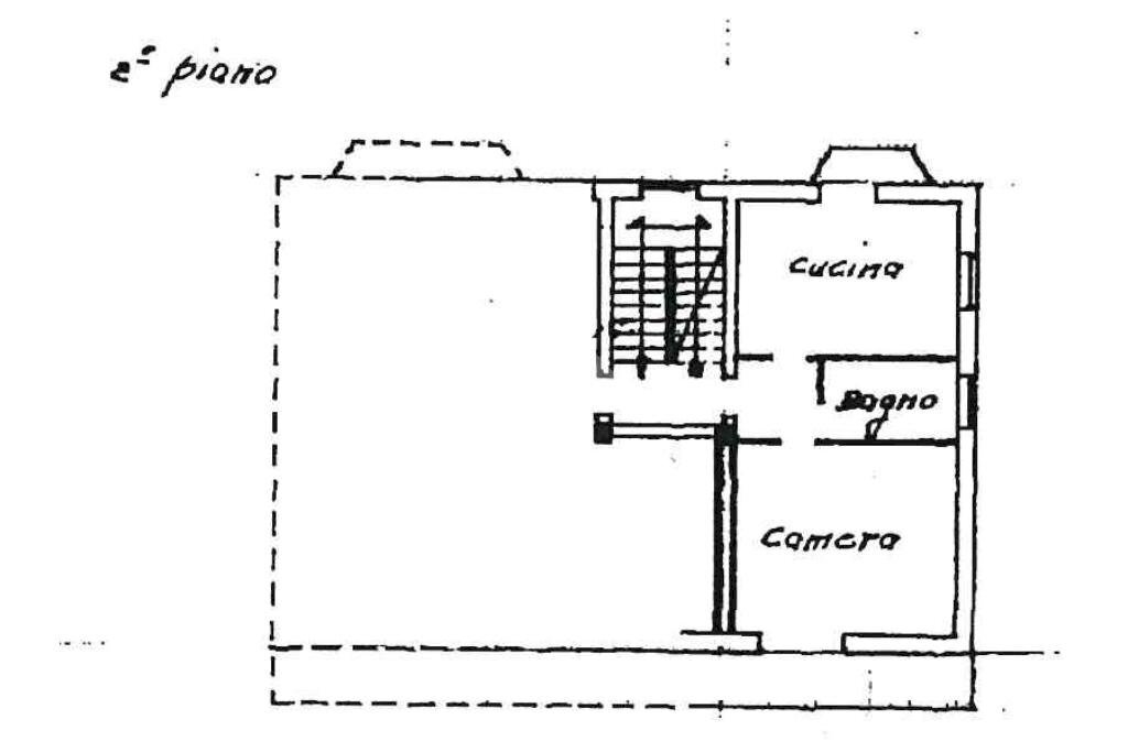Bilocale Via Statuto, Valchiusa - planimetria 1