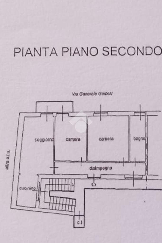 Trilocale Via G. Guibert, Caselle Torinese - planimetria 1