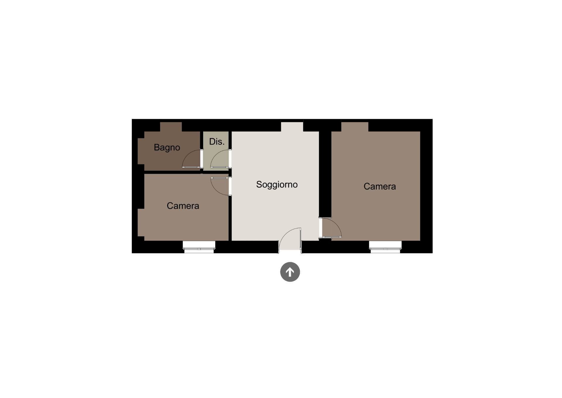 Foto 11 - Semi-detached house via Brunetta, Torino - floor plans 1