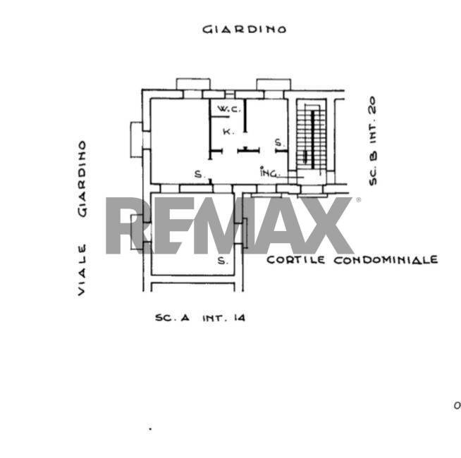 Pianta 2D - Trilocale Corso Secondigliano
 
487, Napoli - planimetria 1