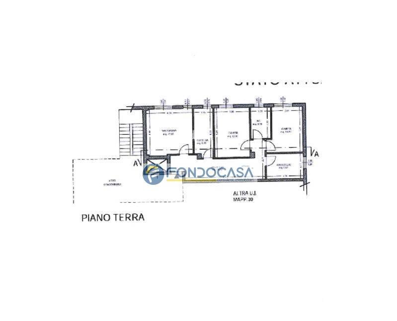 pianta - Four-room apartment Via delle Macchie
 
9, Massa - floor plans 1