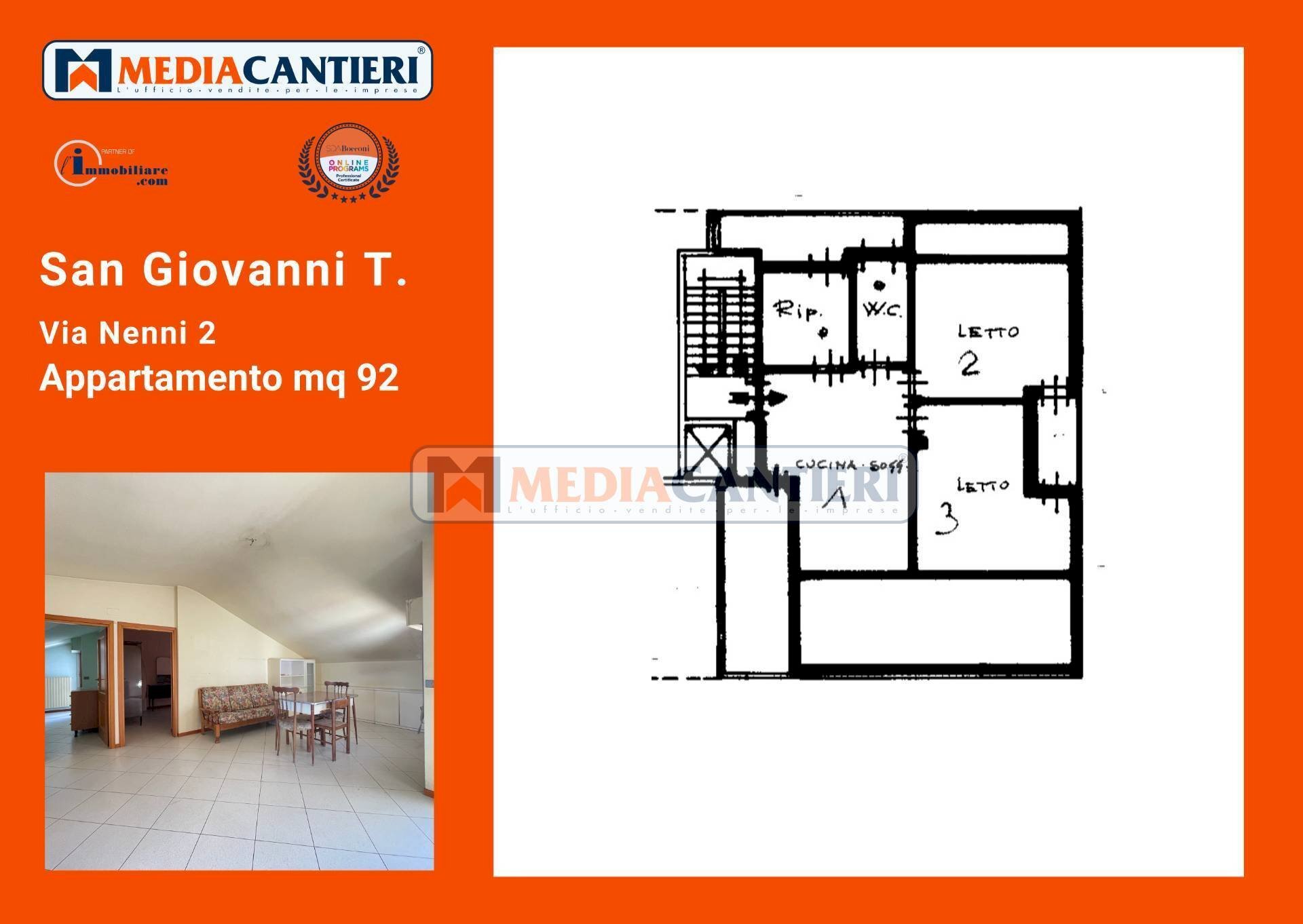 Foto 28 - Three-room apartment Via Nenni
 
2, San Giovanni Teatino - floor plans 1