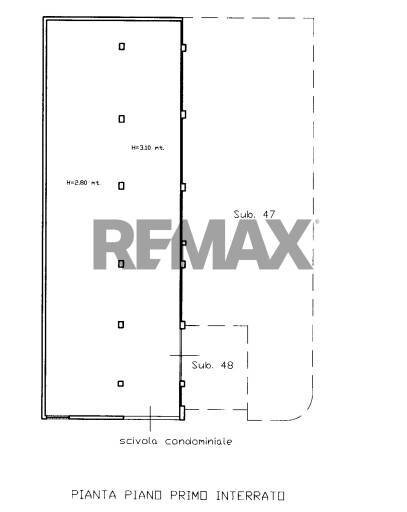 Pianta 2D - Cantina / Solaio via Palmiro Togliatti
 
12, Ragusa - planimetria 1