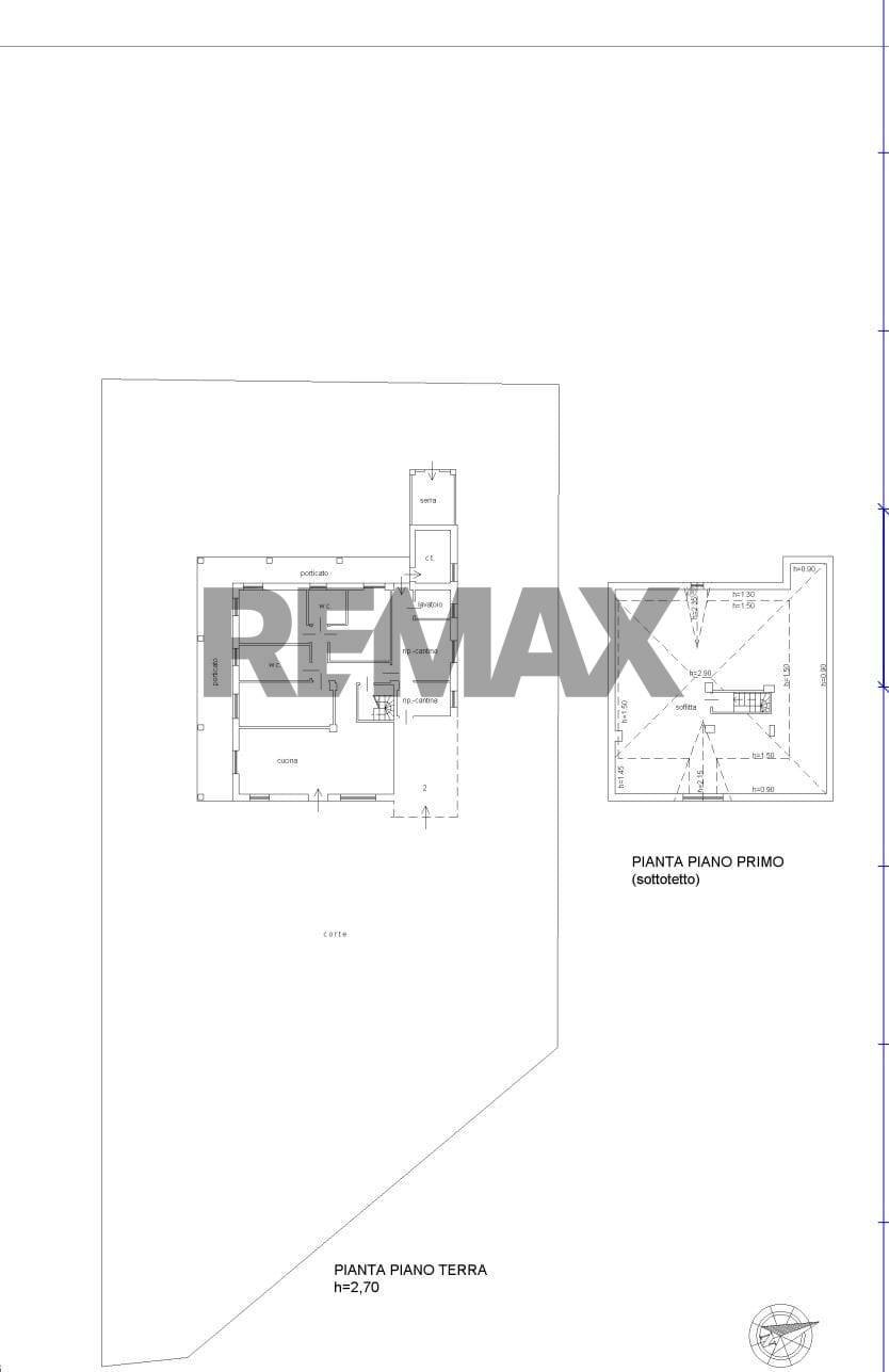 Pianta 2D - Villa contrada colle longo
 
45 F, Campobasso - floor plans 1