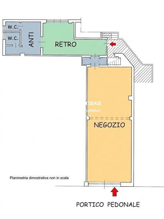 Negozio Medicina - planimetria 1