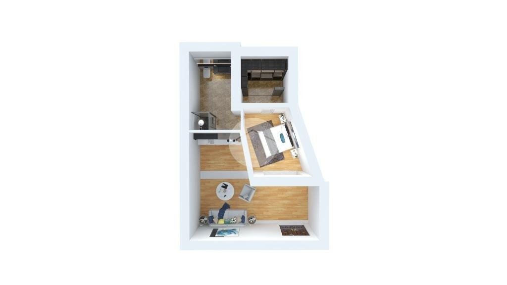 Three-room apartment Via del Monastero, Imperia - floor plans 1
