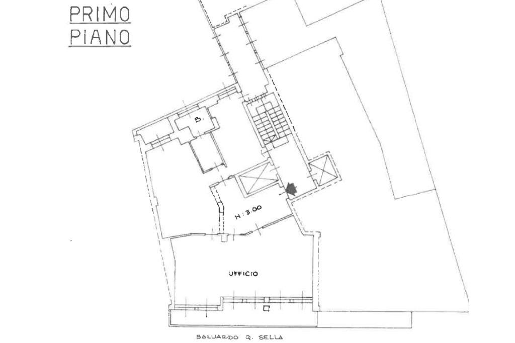 Four-room apartment Via Baluardo Quintino Sella, Novara - floor plans 1