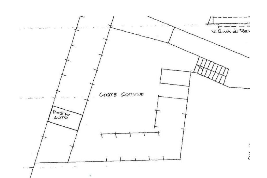 Parking space Via Azzo Gardino, Bologna (neighborhood Centro Storico) - floor plans 1