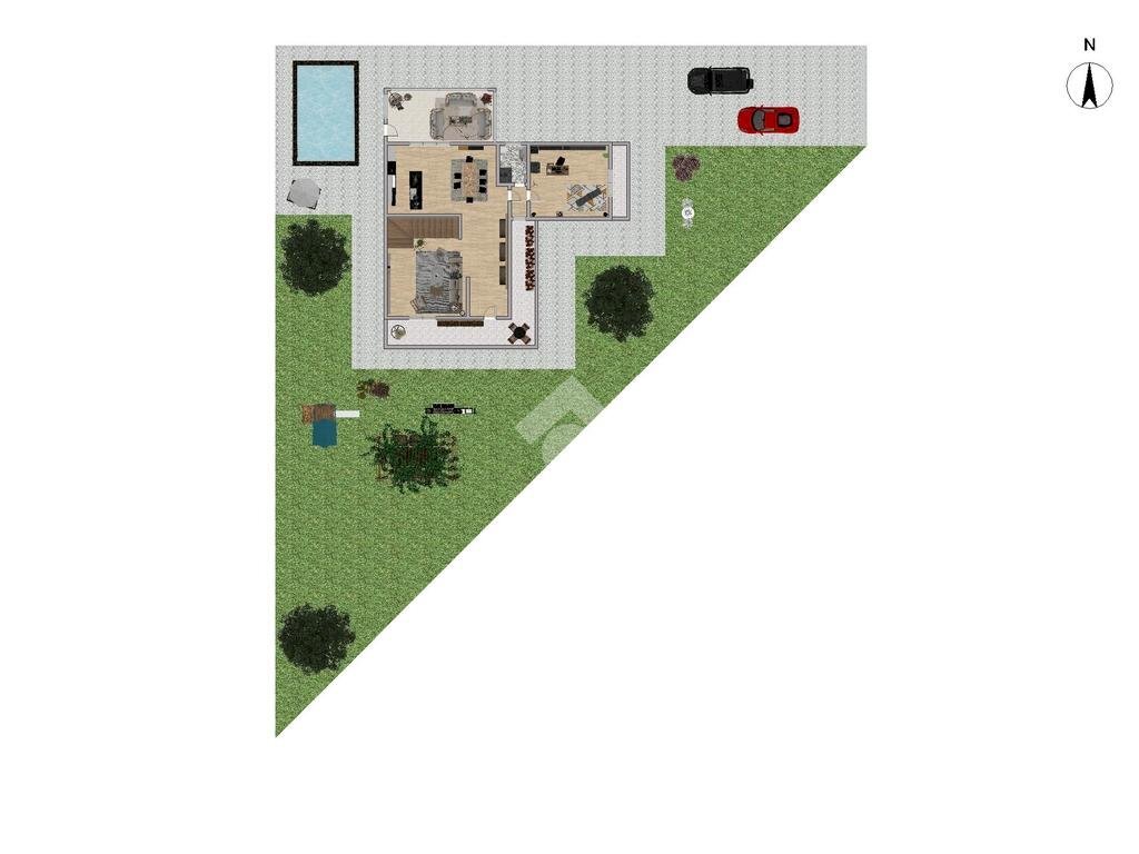 Villa Via Ubaldo Panceri, Paderno Dugnano - floor plans 1