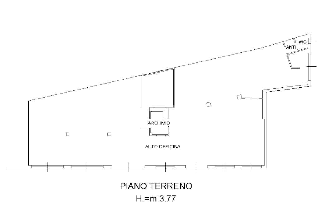 Laboratorio Via Martinelli, Bologna (zona Santa Viola) - planimetria 1