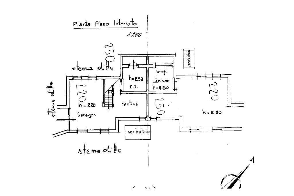 Porzione di casa Via goletto, Almese - planimetria 1