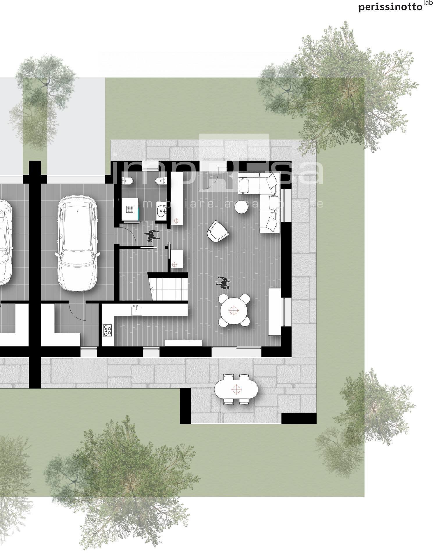 Foto 17 - Semi-detached house Via olimpia, Paese - floor plans 1