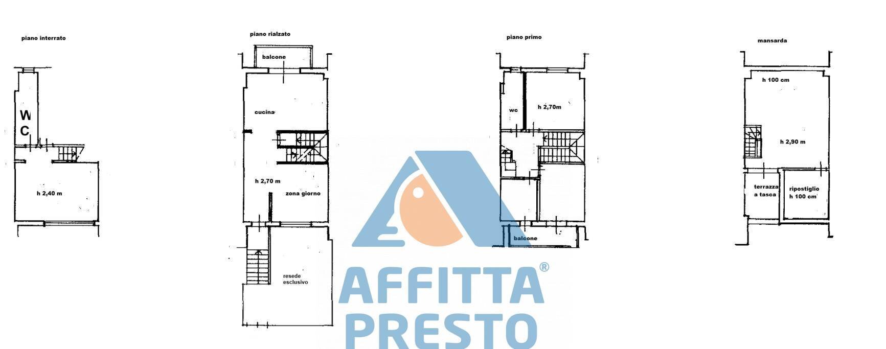 Foto 2 - Semi-detached house Capraia e Limite - floor plans 1