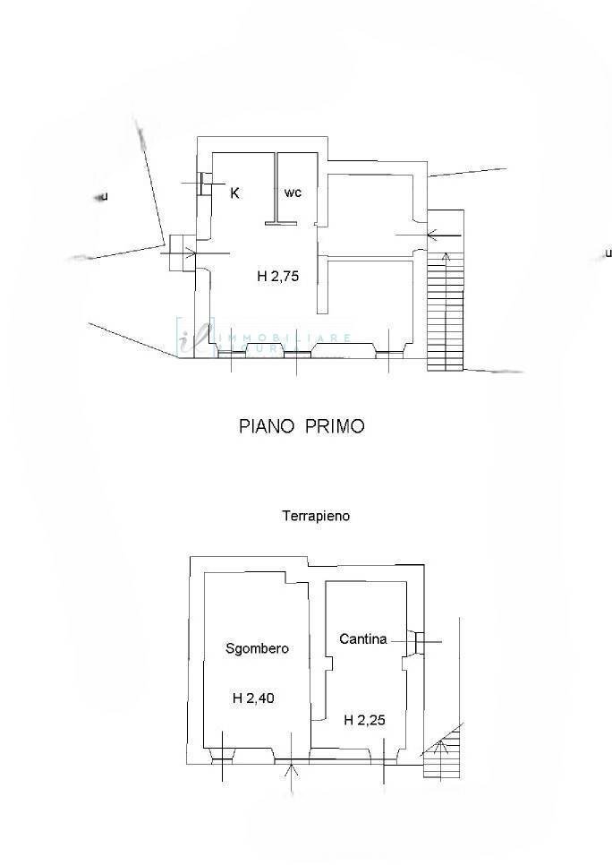 Foto 25 - Rustico Casanova Lerrone - planimetria 1
