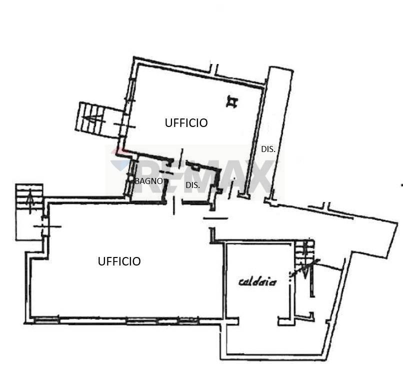 Pianta 2D - Ufficio Via Virgilio
 
66, Varese - planimetria 1