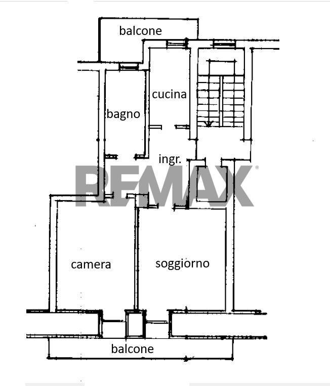 Pianta 2D - Bilocale Via Maddalena
 
15, Sesto Calende - planimetria 1