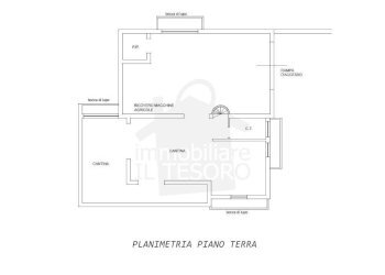 Planimetria - Villa via Celletta, Poggio Torriana - foto 31