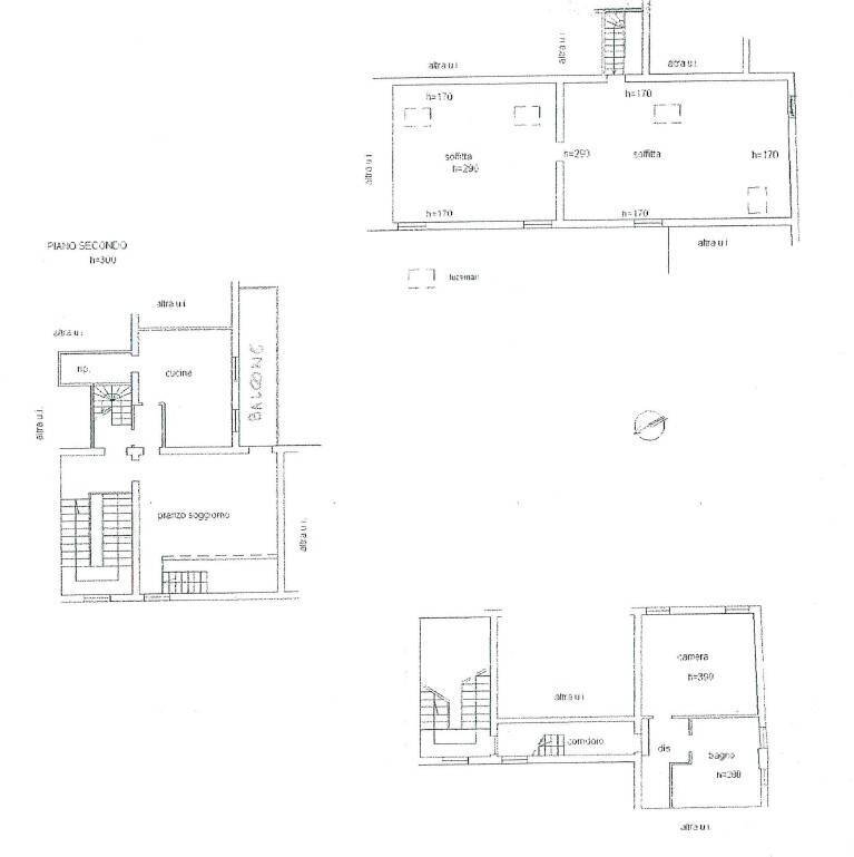 Foto 23 - Apartment via paglia
 
25, Ferrara - floor plans 1