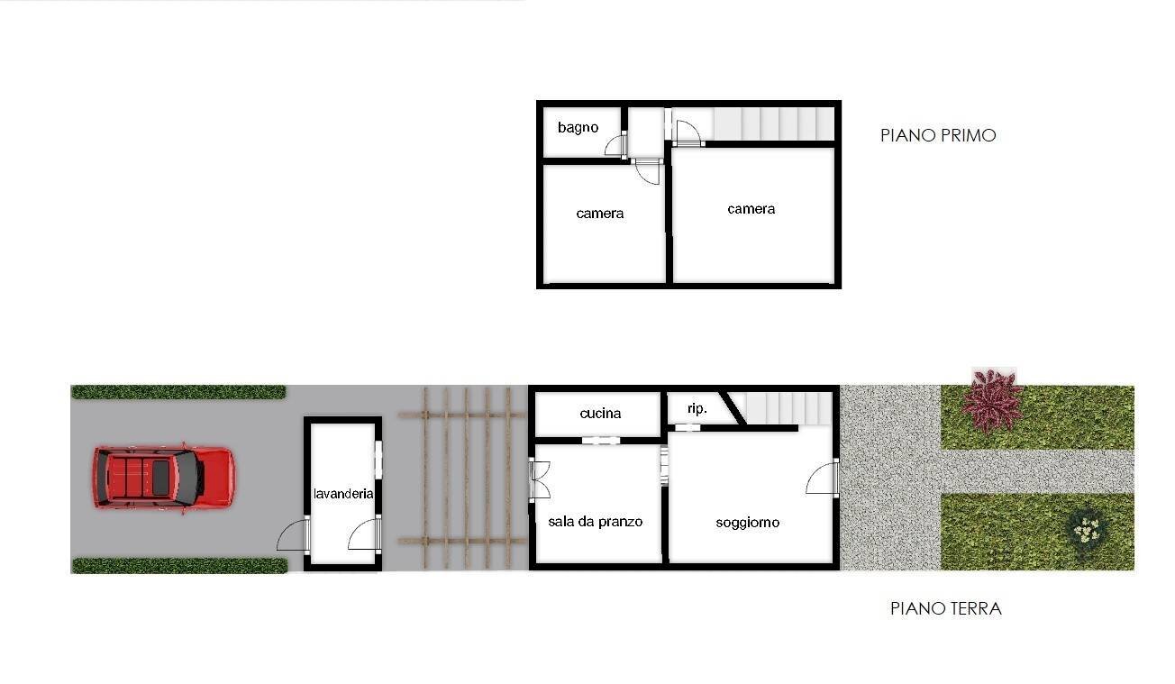 Foto 25 - Terraced Villa Via Piastroni, Pisa - floor plans 1