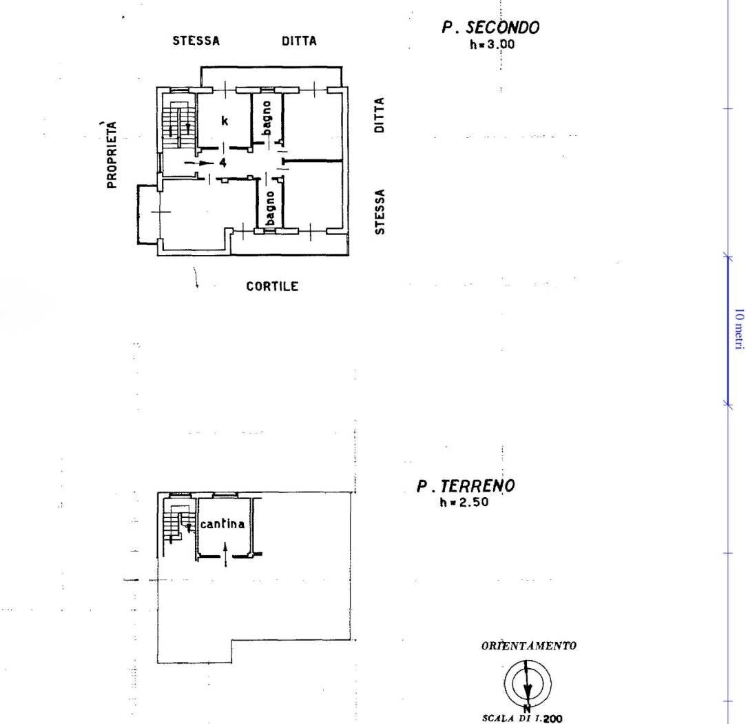 Villa via Monte Grappa, 27, Leini - planimetria 1
