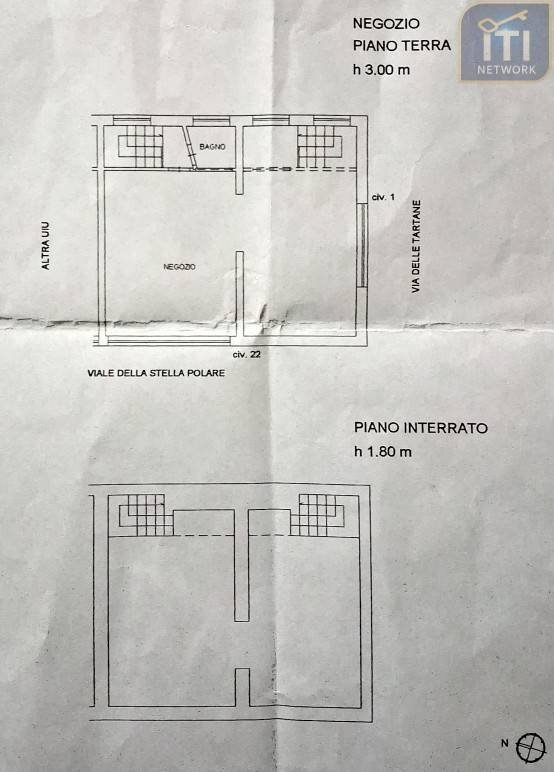 Foto 2 - Shop Viale della Stella Polare, Roma - floor plans 1