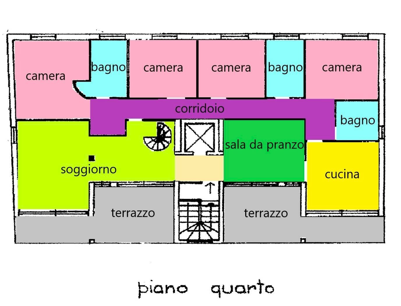 Appartamento Busto Arsizio - planimetria 1