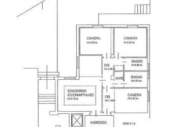 Planimetria - Four-room apartment viale Partigiani d'Italia, Parma - photo 22