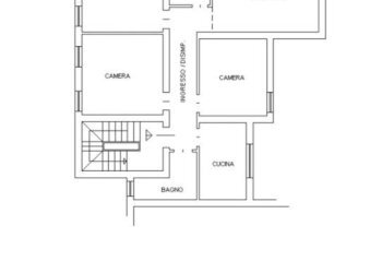 Planimetria - Four-room apartment piazzale Pablo, SN, Parma (neighborhood Pablo) - photo 21