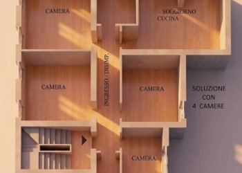 Planimetria - Four-room apartment piazzale Pablo, SN, Parma (neighborhood Pablo) - photo 24