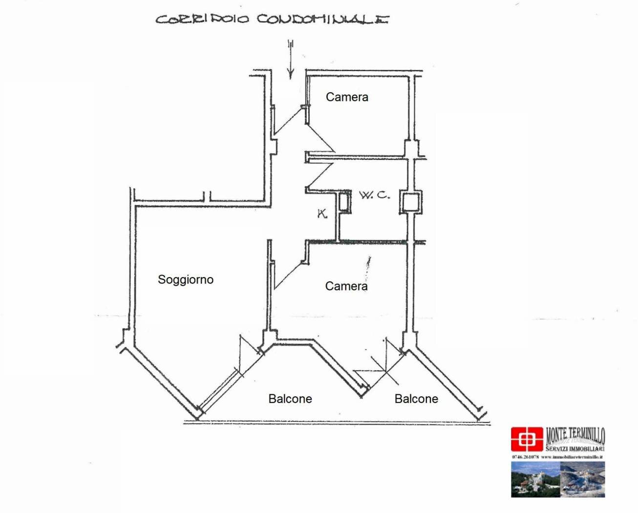 Trilocale SP10, Micigliano - planimetria 1