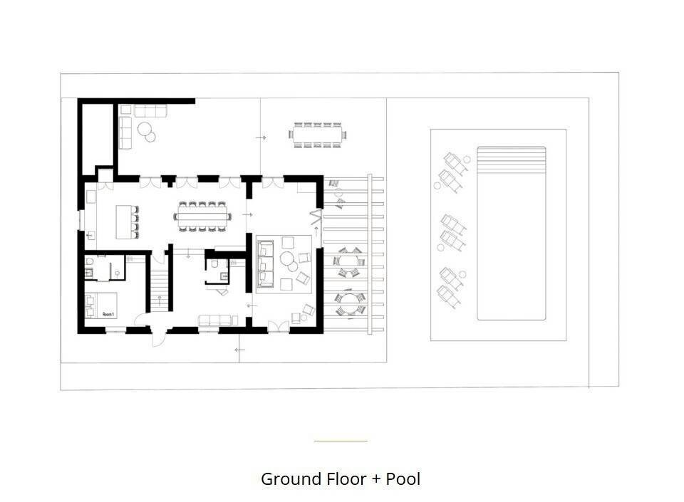 Villa strada Bricco, 46, Nizza Monferrato - floor plans 1