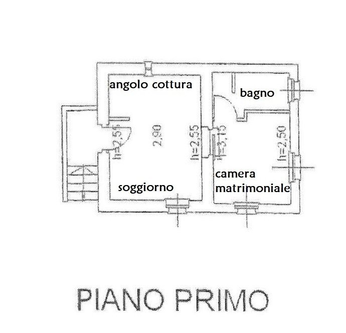 plani jpg - Independent house Case Sparse 9, Magione - floor plans 1