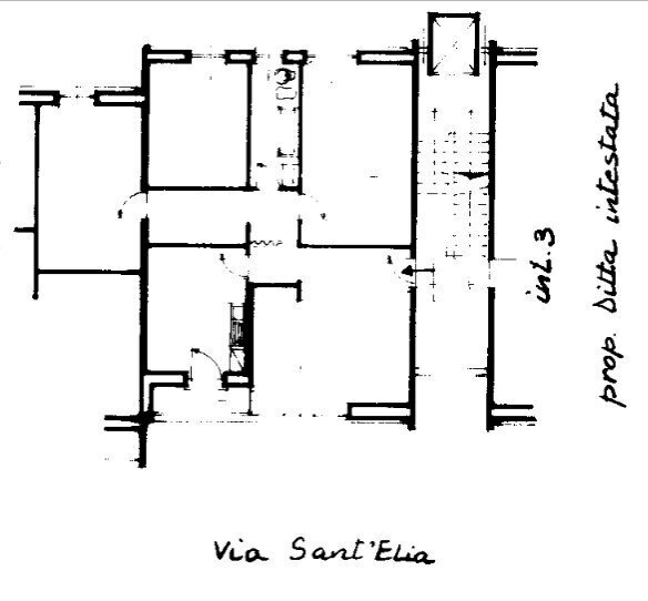 1 - Apartment at auction Via Antonio Sant'Elia 204/4, Genova (neighborhood Sestri Ponente) - floor plans 1